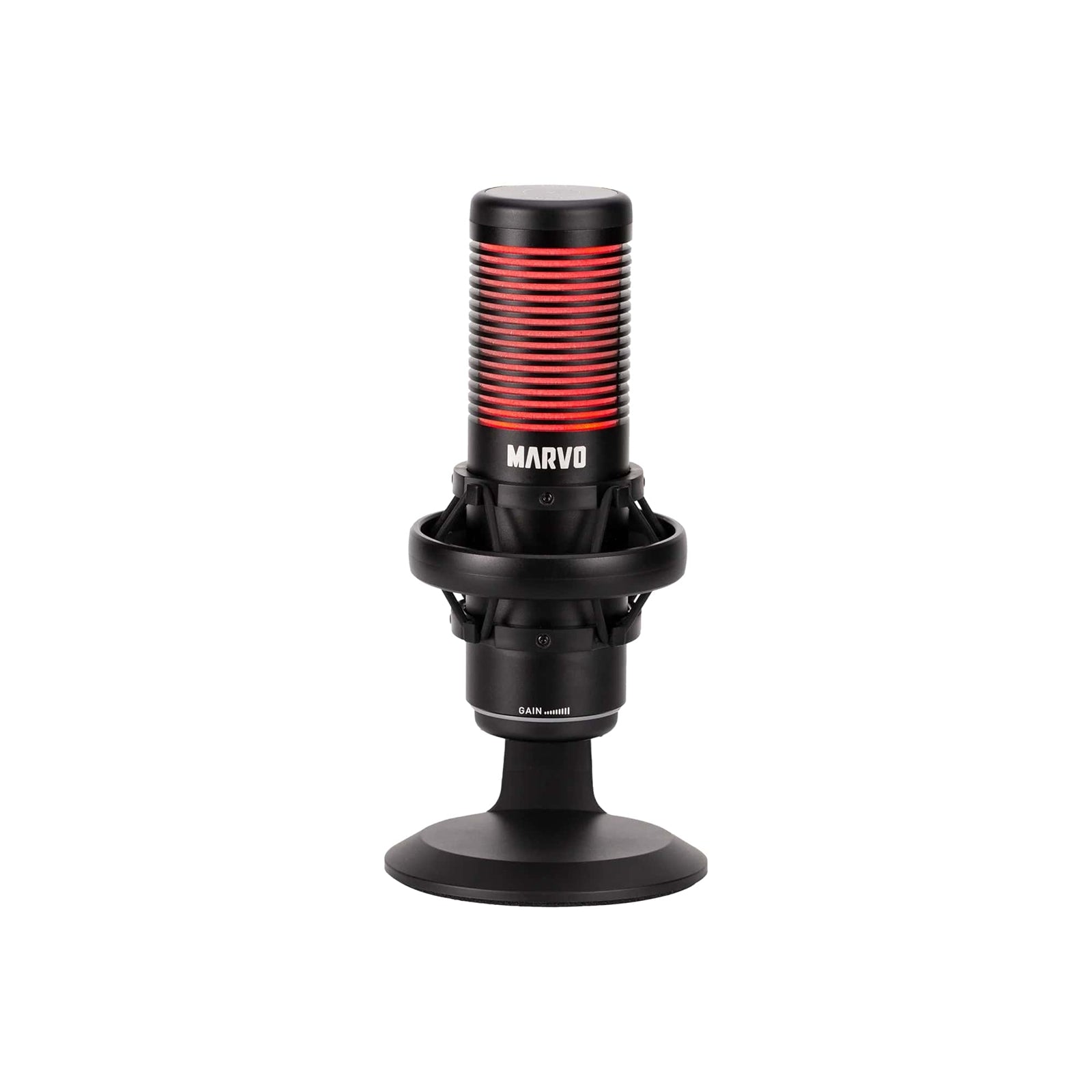 Marvo Scorpion MIC-07 Blast 60 USB RGB Noise Cancelling Wired Gaming Microphone (Black) Marvo Scorpion MIC-07 Blast 60 USB RGB Noise Cancelling Wired Gaming Microphone (Black)